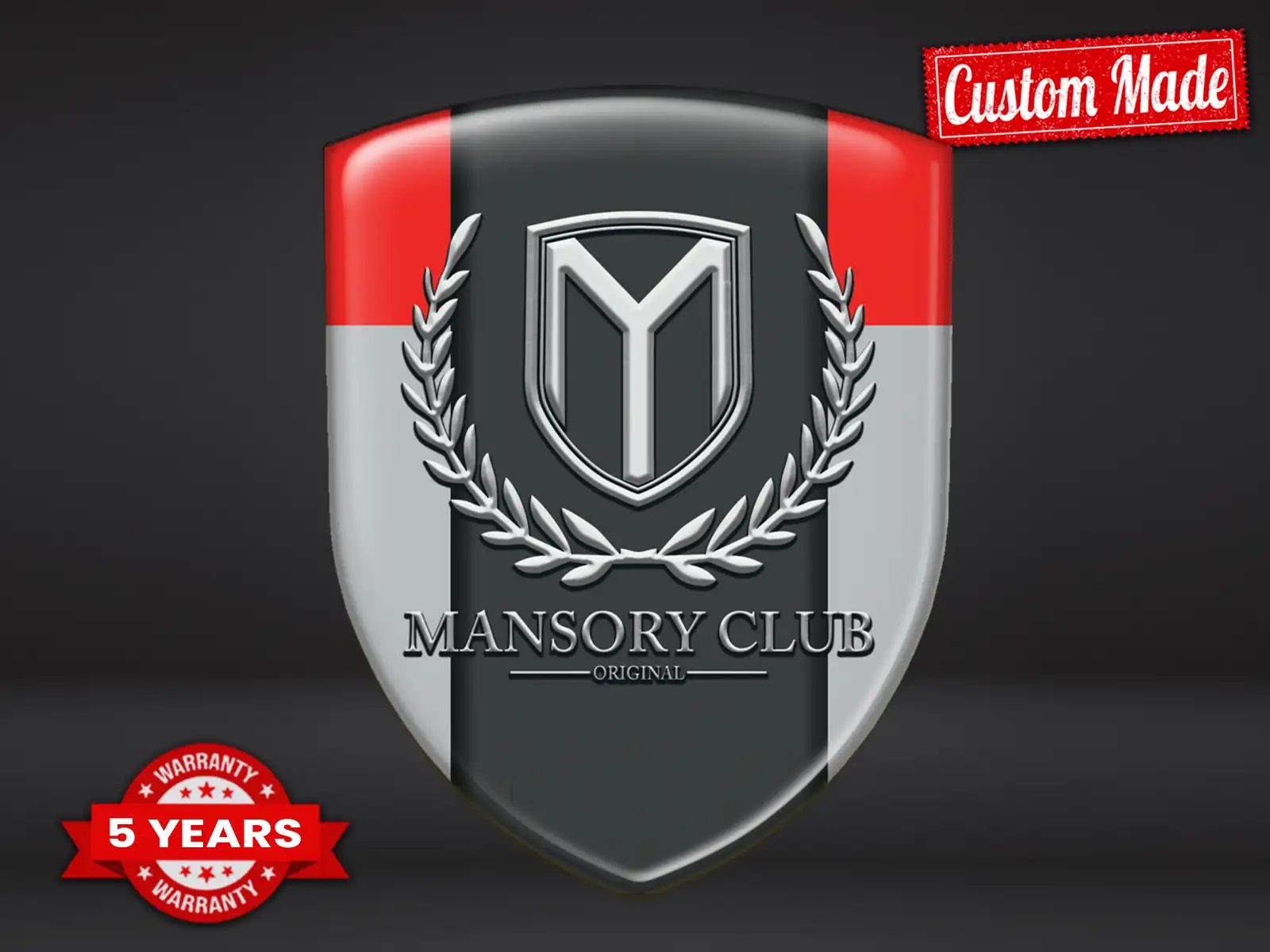 Mansory Silikonsticker Auto Edition Hochwertig Anpassbar